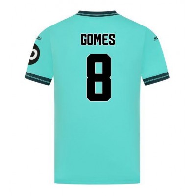 Fotballdrakt Herre Wolves Joao Gomes #8 Bortedrakt 2025-26 Kortermet Fotballdrakt Herre Wolves Joao Gomes #8 Bortedrakt 2025-26 Kortermet